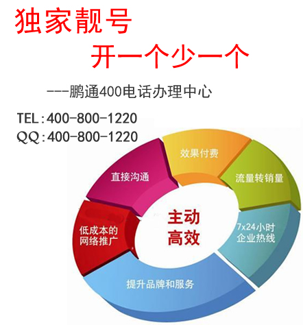 增強與消費群眾雙方面的聯(lián)系，公司不能少400電話辦理